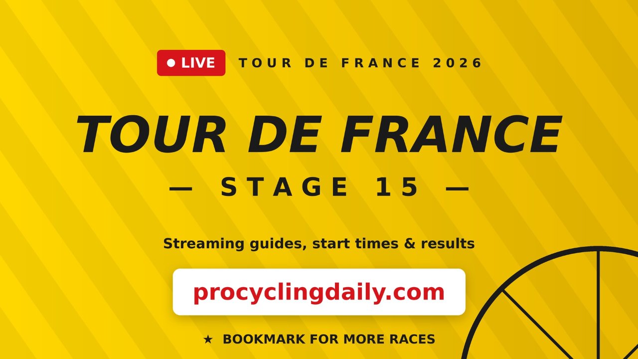 Tour de France 2026 Stage 15 Live Stream — Mountain Summit